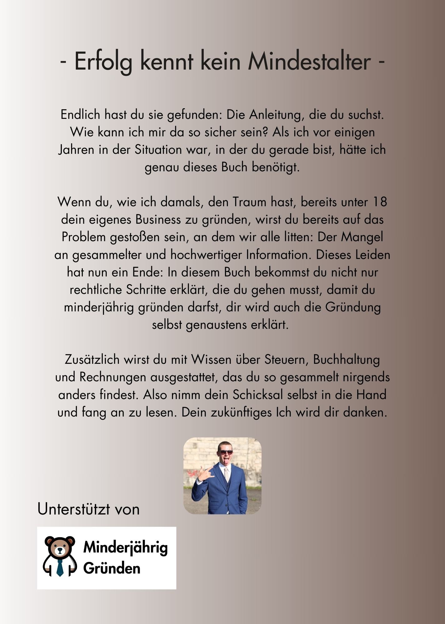 Minderjährig Gründen eBook